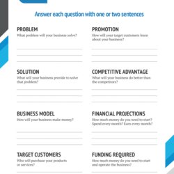 Exceptional Simple Business Plan Template For Founders