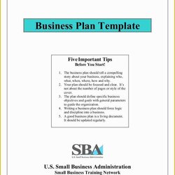 Worthy Small Business Plan Template Free Of