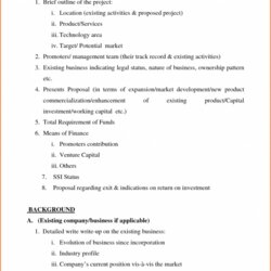 Small Business Plan Template Valid Simple Free Example Regarding Loan Towing Sponsorship Editable Excel