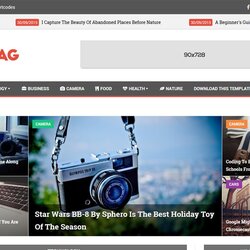 Terrific Best Free Responsive Blogger Templates For News Printable Cool Mag Template
