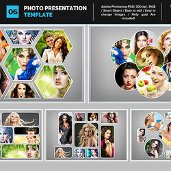 Supreme Photo Collage Template Custom Designed Graphics Creative Market Layout Save