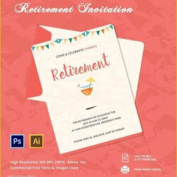 Splendid Microsoft Word Invitation Templates Free Of Retirement Regard Invite Farewell Template Party