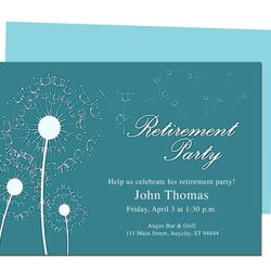 High Quality Best Images About Retirement Invites On Party Invitations Templates Template Printable