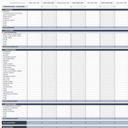 Out Of This World Free Cash Flow Statement Templates