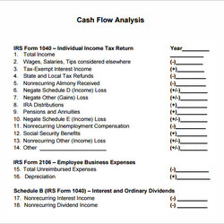 The Highest Quality Free Sample Cash Flow Statement Templates In Ms Word Simple Template Business
