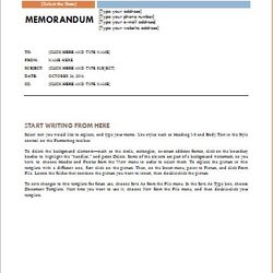 The Highest Quality Free Editable Memo Templates For Ms Word Download Memorandum Template