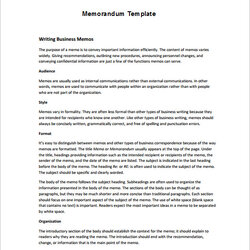 Supreme Memorandum Templates Doc Free Premium Memo Width