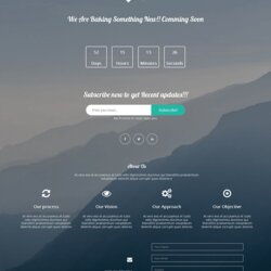 Sublime Free Website Templates Themes Bootstrap Landing Page Template Coming Soon