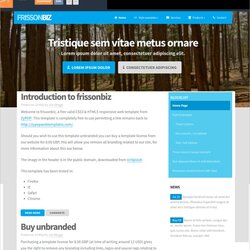 Smashing Responsive Templates Free Simple Business Website Template