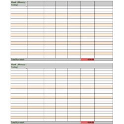 Legit Weekly Time Sheet Printable Free Card Templates Template Lab Sheets