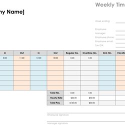 Worthy Free Templates At Document Template Time Card Weekly Employee Sheet Easily Organize