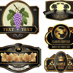 Marvelous Printable Bottle Label Templates Design Free Instances Importance Width