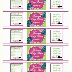 Bottle Label Template Free Of Southern Inspirations How To Make Water Labels