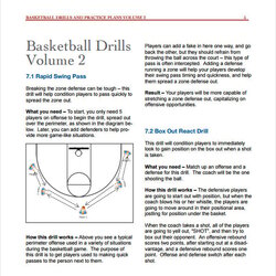 Basketball Practice Plan Templates Free Sample Example Format Template Drills And Download