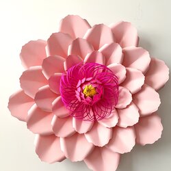 Splendid Paper Flower Template Kit Free Printable Templates