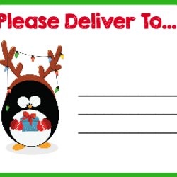 Swell Free Printable Christmas Shipping Labels Holiday
