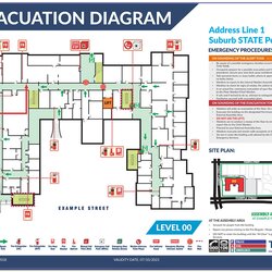 Out Of This World Home Fire Evacuation Plan Template Emergency