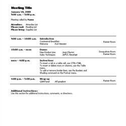 Champion Meeting Agenda Template Word Templates For Free Download Sample Minutes Link