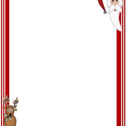 Exceptional Christmas Free Stationery Template Downloads Letter Printable Letterhead Candy Border Stationary