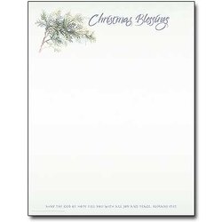 Swell Christmas Blessings Stationery Larger
