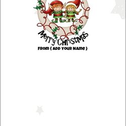 Great Free Microsoft Word Christmas Stationery Templates Resume Religious For