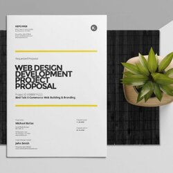 Outstanding Design Project Proposal Template Web