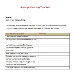 Great Strategic Account Plan Template Free Word Documents Download Planning Templates Sample Strategy Excel
