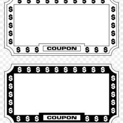 Blank Coupon Template Download Type Downloads