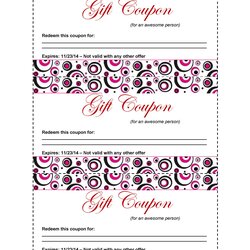 Magnificent Blank Coupon Template For Word Perfect Ideas