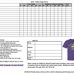 Super Shirt Order Form Template Business Printable Excel Blank Templates Word Doc Shirts Free Download