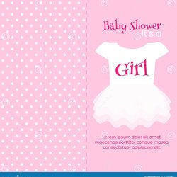 Legit Baby Shower Invitation Template Stock Vector Image