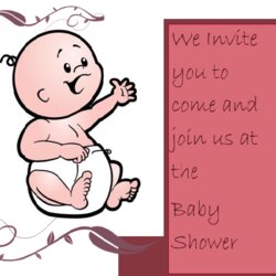 Eminent Baby Shower Invitation Template Free Word Templates