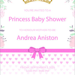 Great Free Editable Baby Shower Invitation Card Templates Template