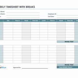 Eminent Free Excel Biweekly Template Printable Templates
