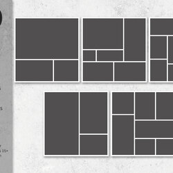 Superlative Photo Collage Templates Template Printable