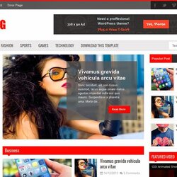 Excellent Top Best Magazine Blogger Templates Teen Tech Travel Responsive Template Mag Theme