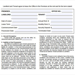 Perfect Free Office Lease Agreement Templates In Ms Word Google Docs Template Sample Rental Pages