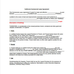 Preeminent Free Office Lease Agreement Templates In Ms Word Google Docs Commercial Template Sample