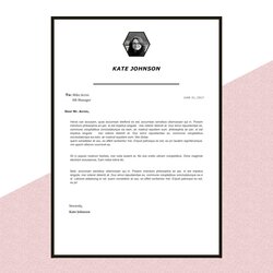 Excellent Resume And Cover Letter Template Professional