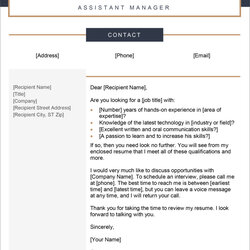Out Of This World Cover Letter Sample Template