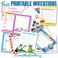 Splendid Free Printable Invitations Party Blank Invites Spa Tea Wedding Retirement