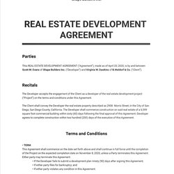 Capital Free Real Estate Partnership Agreement Templates Edit Download Development Sample