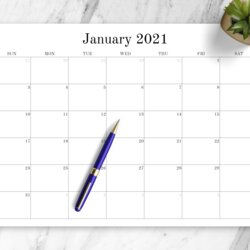 Perfect Free Monthly Calendar Templates Printable Blank Template