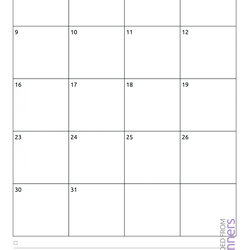 Matchless Free Printable Undated Calendar Templates Monthly With Notes Download