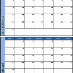 Spiffing Free Printable Bi Monthly Calendar Templates Template