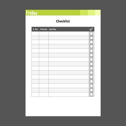 Preeminent To Do List Template Free Download Design