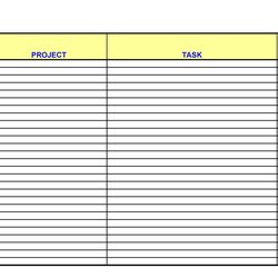 Exceptional Printable To Do List Checklist Templates Excel Word Template