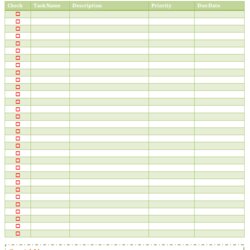 Fantastic Daily Task List Template Word To Do Basic