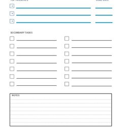 Eminent To Do List Template Free Word Templates Simple