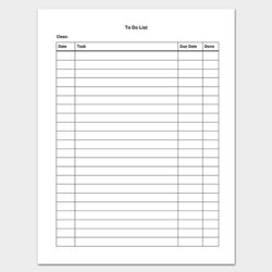 Capital To Do List Free Word Excel Documents Download Printable